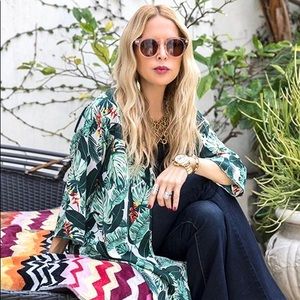 Rachel Zoe Palm Paradise Kimono